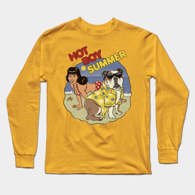 Hot Boy Summer Summer Long Sleeve T Shirt TeePublic